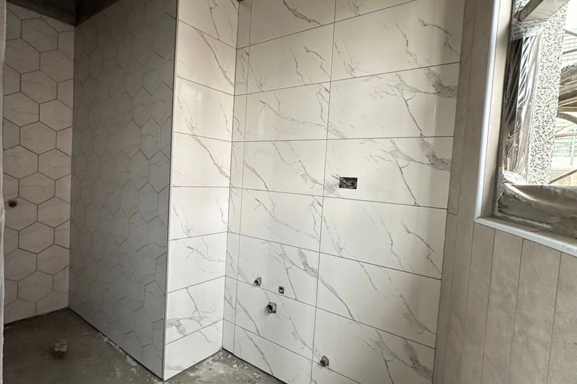 高亮釉立體銀狐白30x60 1